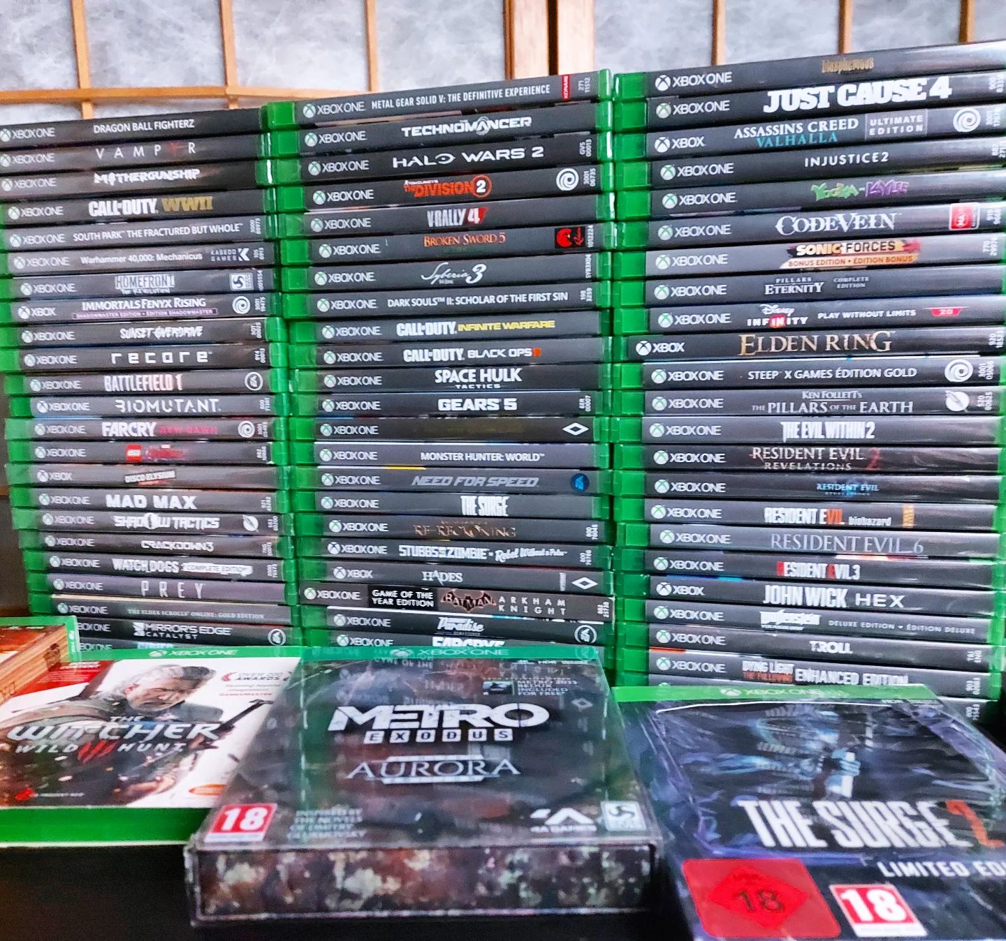 My backlog for the Xbox One is ridiculous... And this isn't even all of it. 😅

Still, not much shame here. I always only buy games I want to play. And I want to have them available to me, like a library. But yeah, it's kinda much 😄

#retrogamepapa #gaming #gamecollector #gamecollecting #backlog #xboxone #xbox #xboxgames #gamesbacklog #gamecollection #xboxseriess #xboxseriesx
