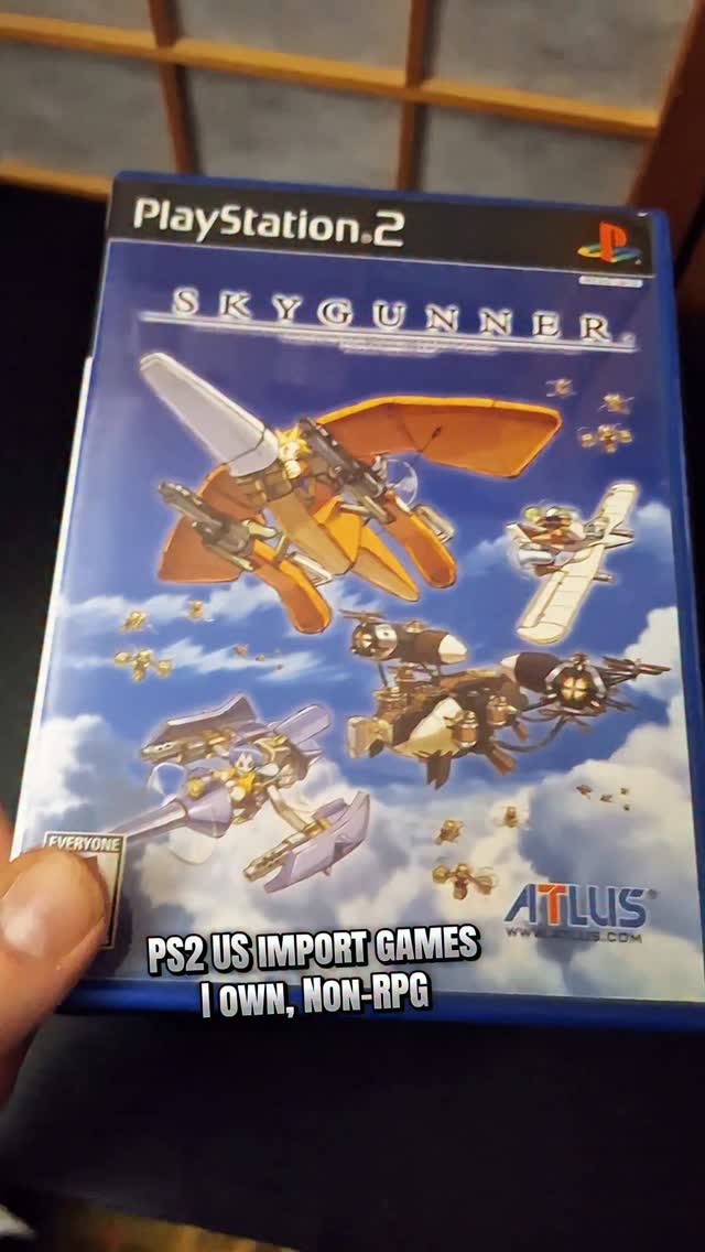 My other PS2 import games, besides the rpgs! Some bangers here as well.

#playstation #retrogaming #videogames #ps2 #games