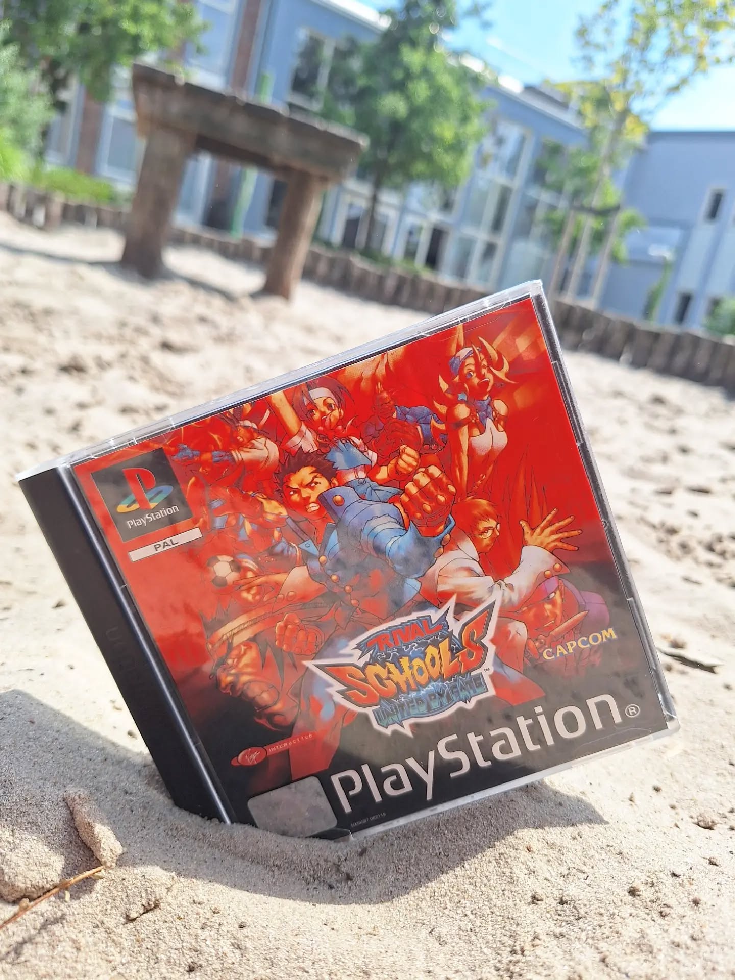 Day 2: Rival Schools at a school! Love this game.

Team C(ool): me, @jashretro and @memorycardvault

For #RCEWorldCup2026 by @retrocollectiveeurope

#playstation #ps1 #capcom #retrogaming