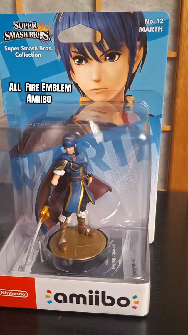 All Fire Emblem Amiibo!

#amiibo #nintendo #fireemblem #videogames