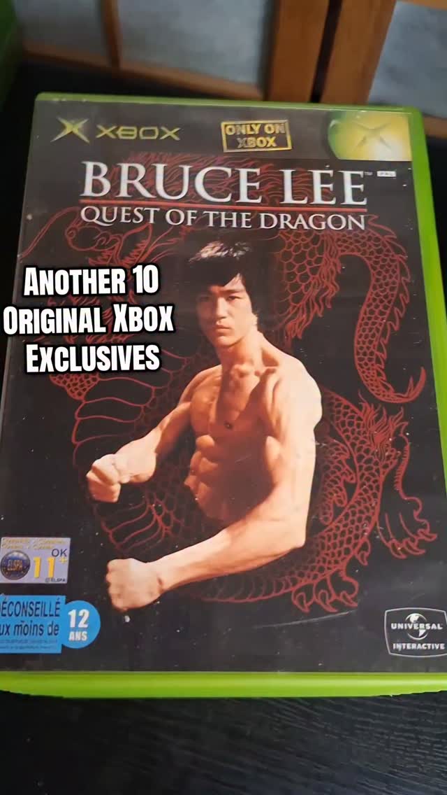 Another 10 xbox exclusives! Pretty random bunch, but I could say all of these still need some proper playtime by moi.

#retrogaming #videogames #gamecollection #xbox #retrogames