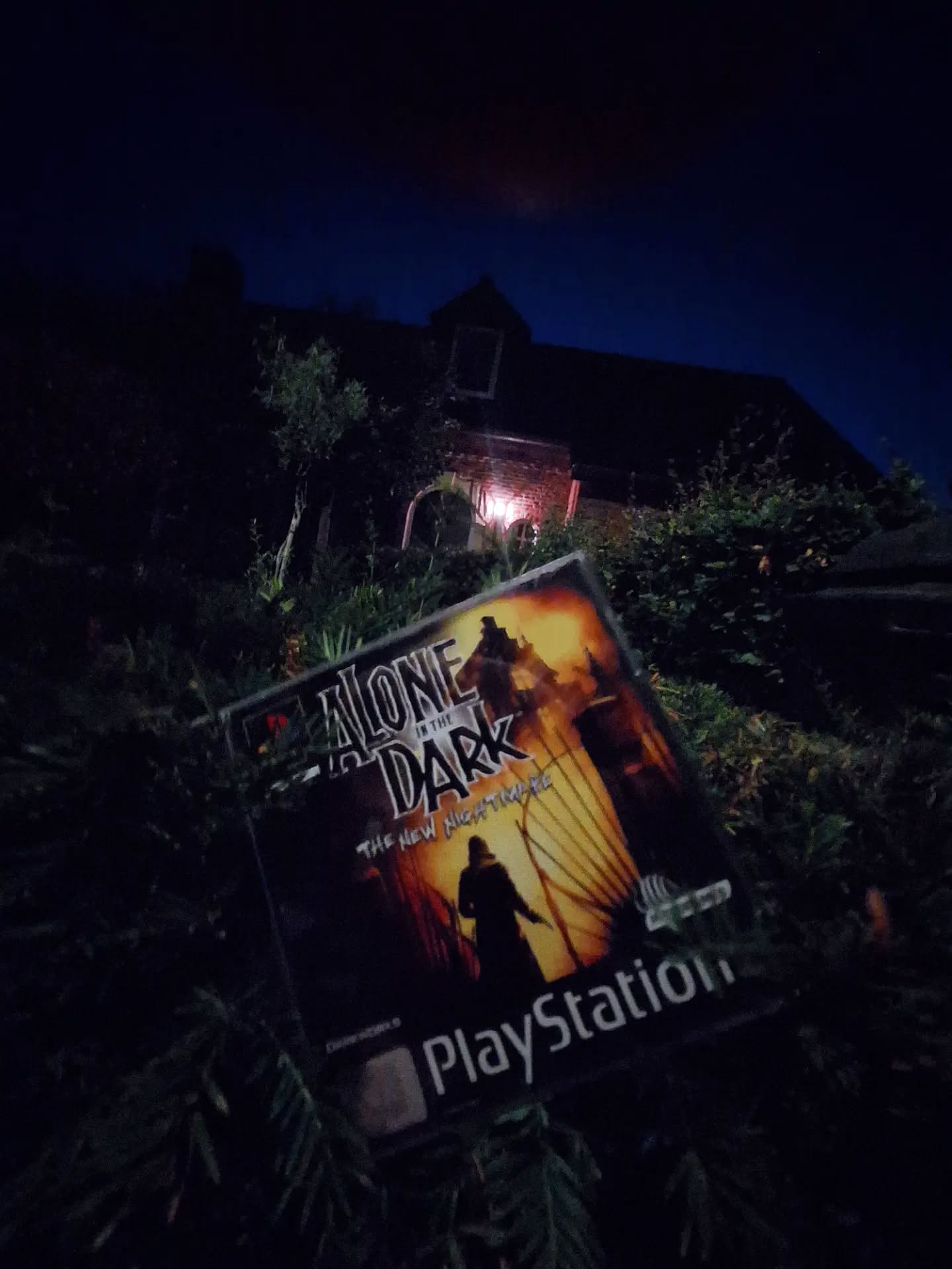Day 5: Alone in the Dark, photographed whilst being alone in the dark! 

For #RCEWorldCup2026 by @retrocollectiveeurope

Team C: @jashretro and @memorycardvault

All my photos are on location and I only alter lighting and sharpness after. This location is a creepy looking house that's near where I live. 

I love the Alone in the Dark gameseries. This fourth iteration was a fantastic game, which unfortunately didn't kick the series off as much as it deserved. 

#aloneinthedark #playstation #retrogaming #ps1