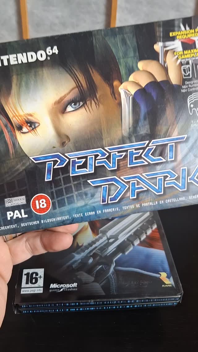 P for Perfect Dark!

This is most likely all we are ever going see of this series. Will we ever see a reboot, rerelease, sequel? I don't think so.

For #rcea2z by @retrocollectiveeurope

#perfectdark #videogames