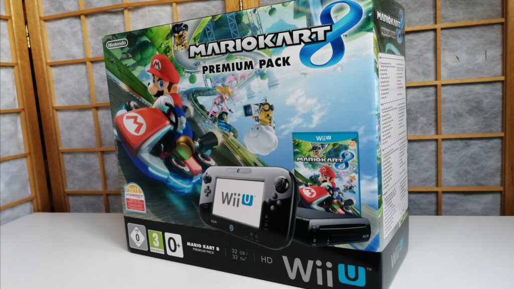 Wii U box met Mario Kart 8