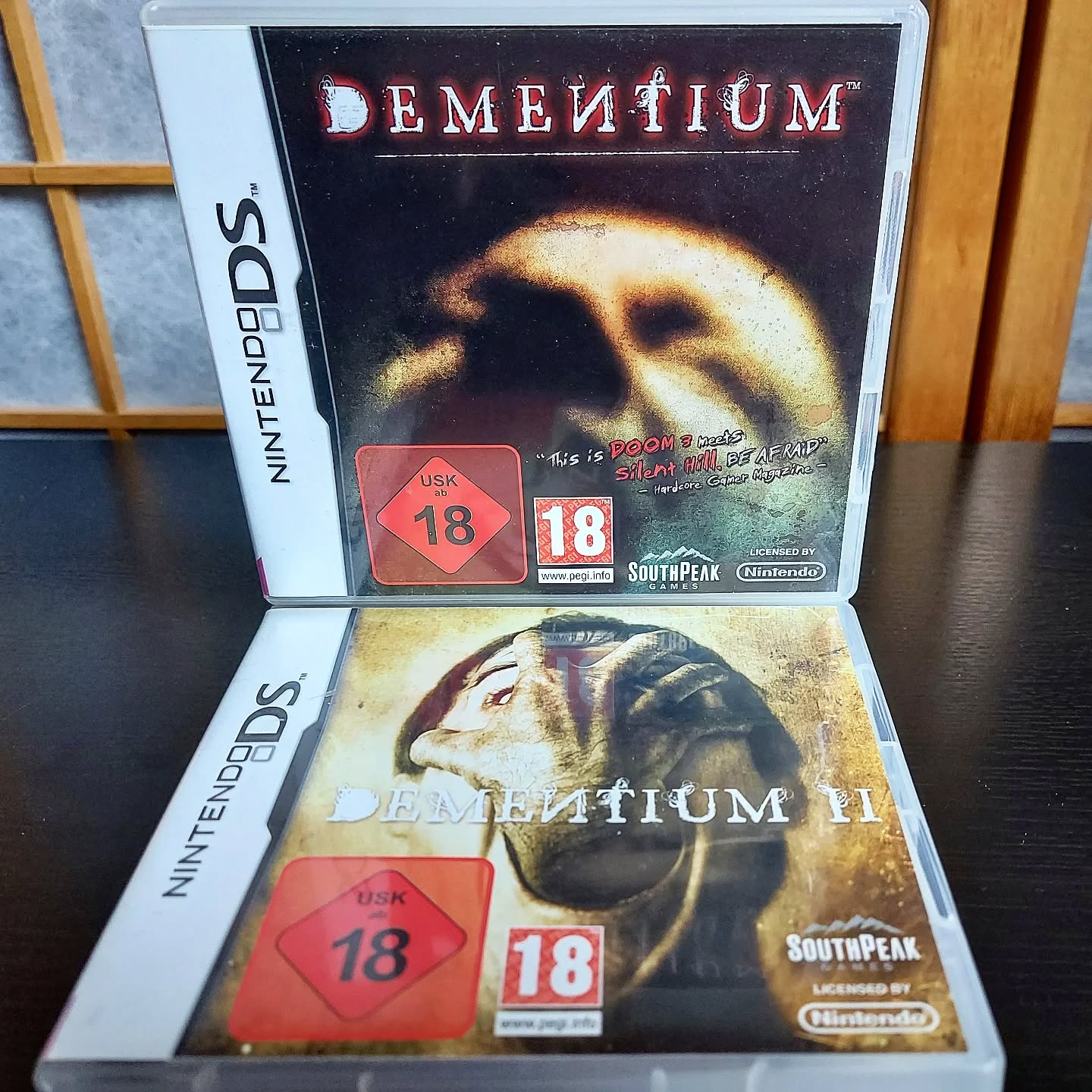Dementium: handheld fps horror. Love it. The developer originally wanted to make it a Silent Hill game but Konami didn't approve. It could really just as easily been a nice SH spinoff.

#games #horror #horrorgames #fps #silenthill