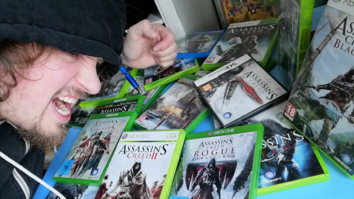 assassin's creed retrogamepapa assassin op de games