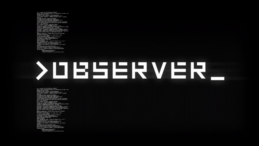 observer logo laadscherm