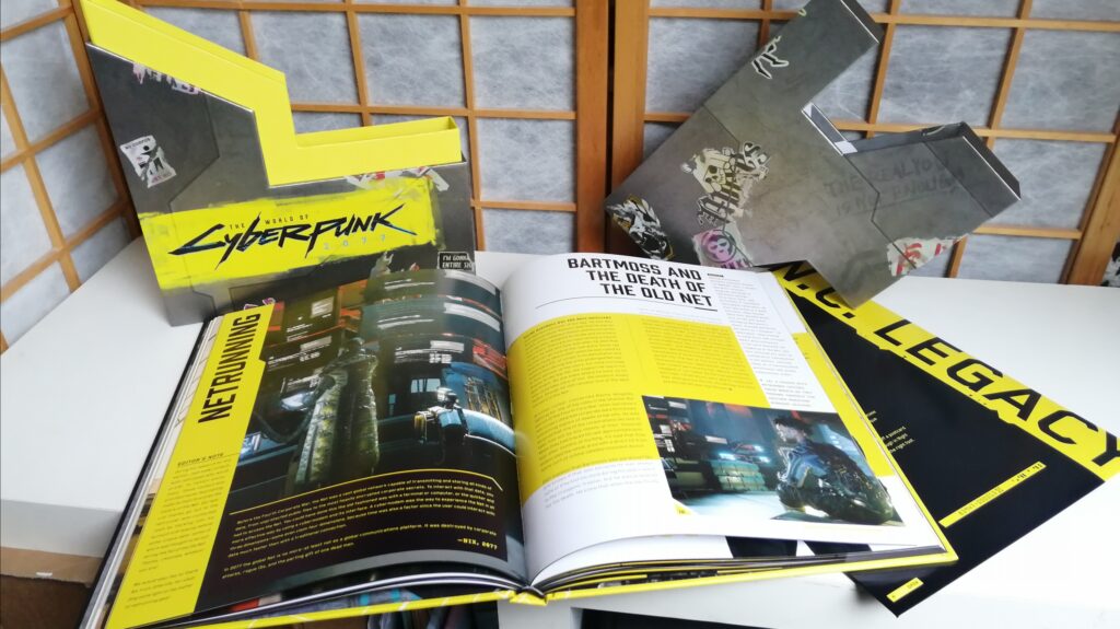 the world of cyberpunk 2077 collectors edition boek retrogamepapa