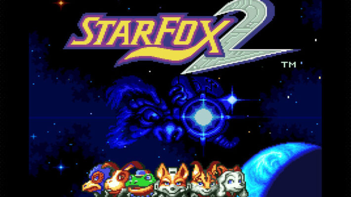 startscherm star fox 2