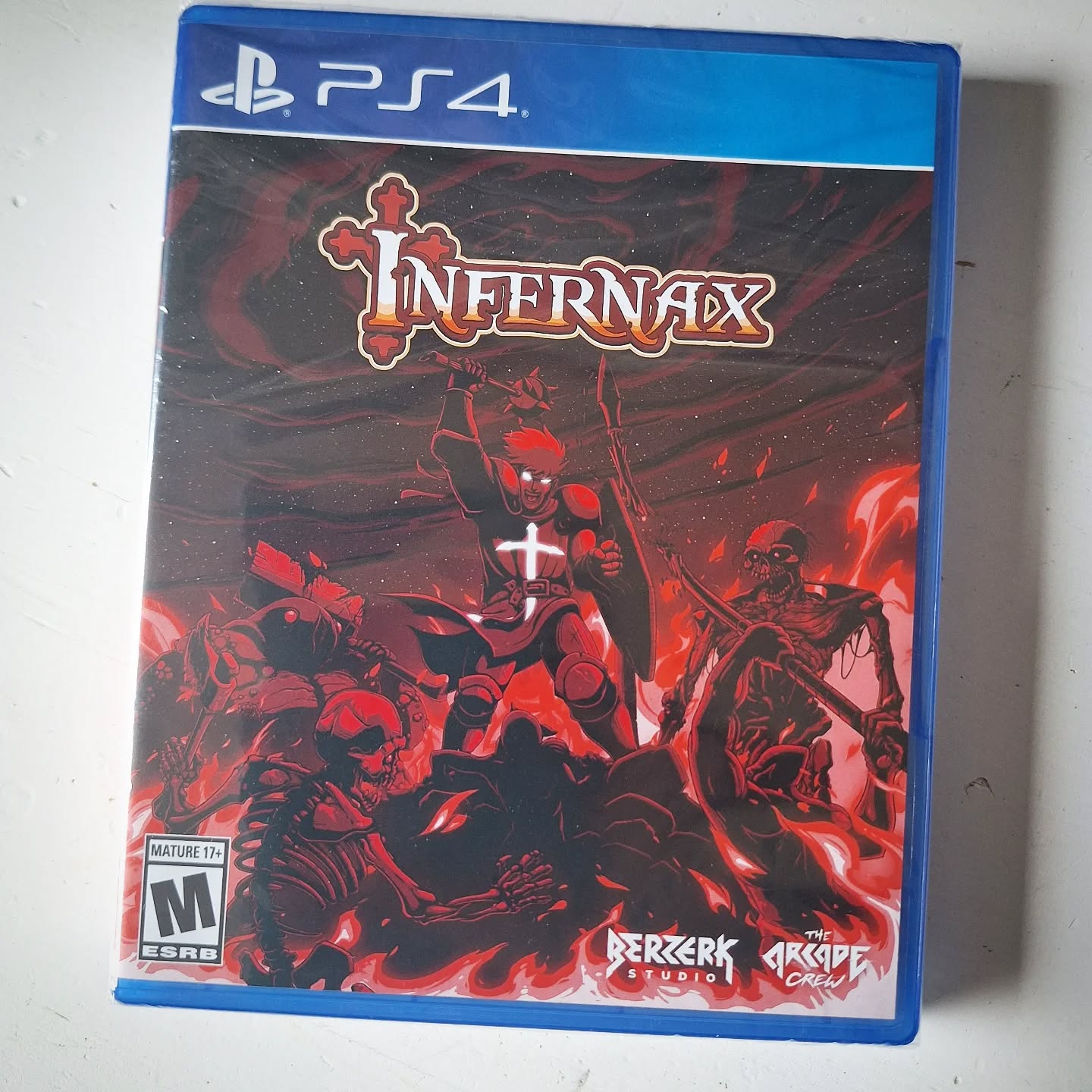 Infernax, an 8bit retro game, is an ode to Castlevania Simon's Quest. 2d platforming with rpg elements. I'm stoked to start playing this.

#games #videogames #retrogamepapa #retrogaming #retrogames #gamecollection #gamecollector #ps4 #berserkstudio #infernax #castlevania #simonsquest