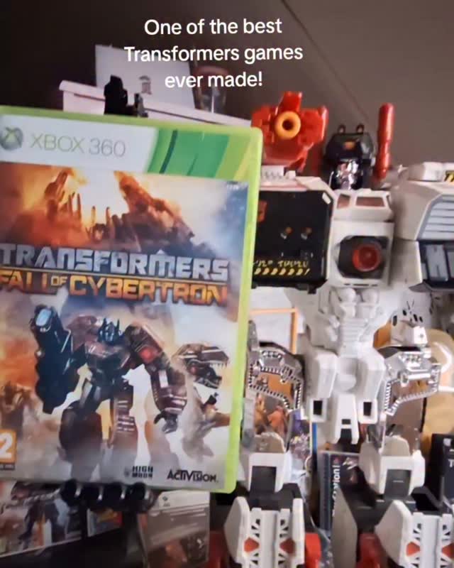 Transformers Fall of Cybertron is a fantastic game.

These Cybertron games need rereleases! It got a remastered version on xbox one, digital only, for a short while. It has been delisted for years now. More people need to be able to play War for Cybertron and Fall of Cybertron.

#videogames #transformers #retrogaming #games