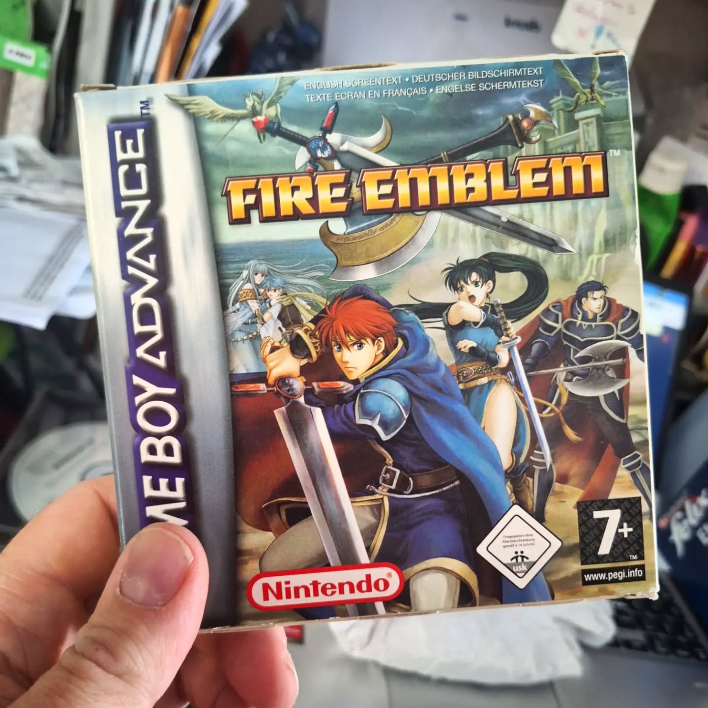 Fire starter... And so the journey of Fire Emblem kicks off for me, as I've decided to finally get into the series.

Which games would you recommend? 

I blame some fellow collectors and friends for this, like:
@michielkroder
@bigkingbadger
And a few folks who are absent on social media.

#fireemblem #nintendo #rpg #retrogaming
