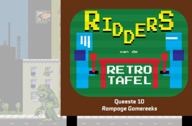 queeste 10 ridders van de retro tafel rampage games