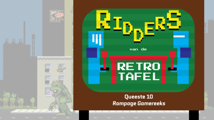 queeste 10 ridders van de retro tafel rampage games