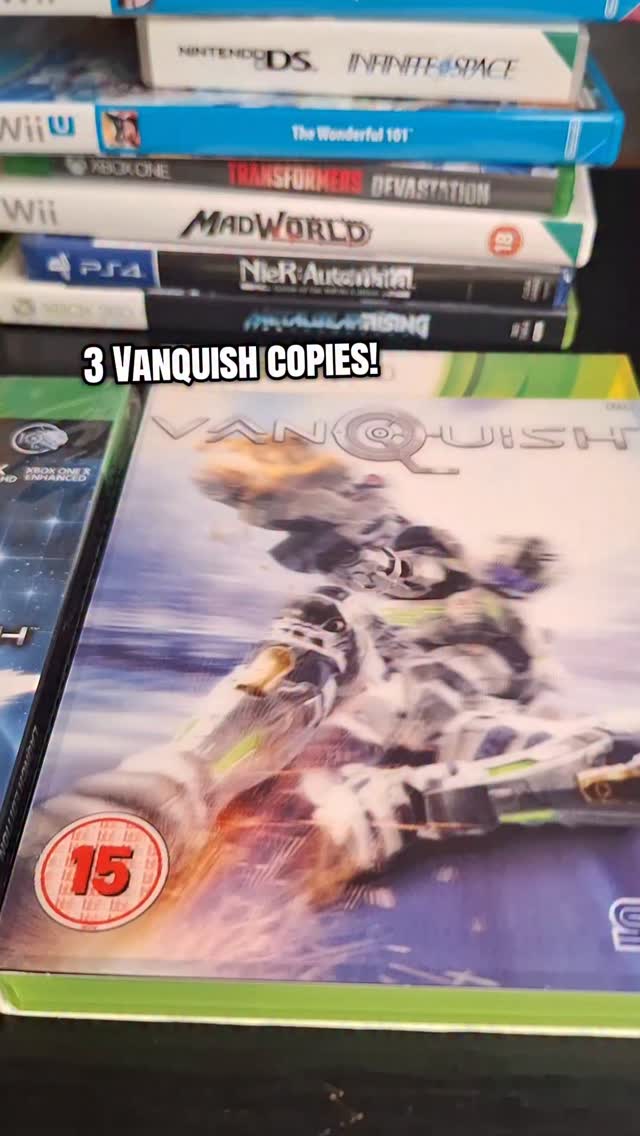 Vanquish times three! I'm on a PlatinumGames streak it seems. Have you played this game? If you haven't, you should! It's fantastic. 

The main character is voiced by the always awesome Gideon Emery @instagid and when I was playing the game, during that same week he was a guest star on Castle.

I've always wondered if the main character's appearance was also based, at least partially, on Emery. He's even called Sam Gideon...

#videogames #platinumgames #retrogaming #vanquish
