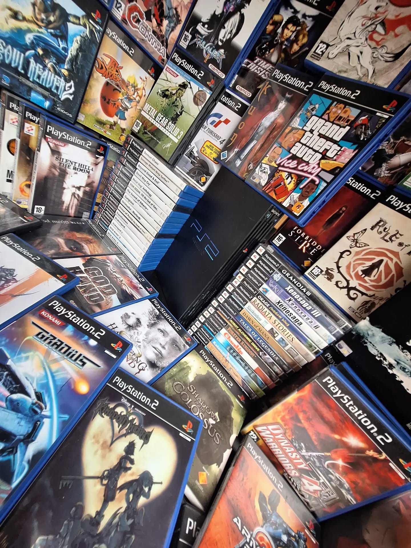 What an amazing console, the PS2. It's library of games is still unparalleled I think. I still play on it at least once a week on average. 

This is the PS2 photo for the photo contest finals that I didn't choose. Difference is tiny though. Made me came in 2nd place. 

#ps2 #retrogaming #playstation
