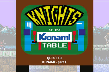 knights of the retro table podcast retro games konami quest 1 episode
