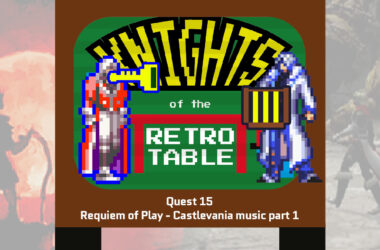 knights of the retro table video game podcast castlevania music requiem of play