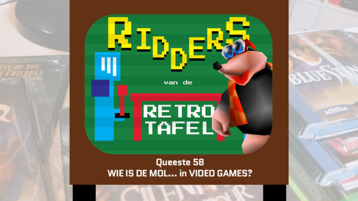 wie is de mol in videogames retrogamepapa podcast ridders van de retro tafel