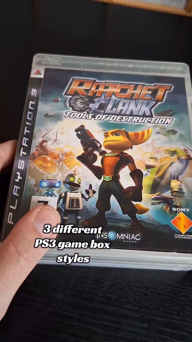 The PS3 had three different types of game box design styles during its lifespan.

1. With the Spider-Man font
2. A new (unique I think) font, most commonly used and seen.
3. Blue borders, which my guess came around when the ps4 was already launched (to create some confusion, lol?) 

Before some people start panicking and nitpicking 😂 This is without the move variants etc. As far as I know, these are the main three design styles in font, color and presentation.

If I'm mistaken, let me know! I'm curious which ones I could have overlooked.

#ps3 #playstation #retrogaming #videogames