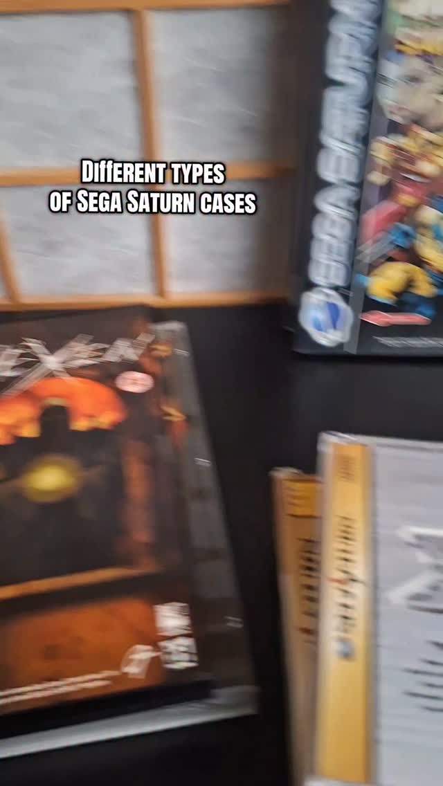Sega Saturn game cases! Quite a few versions.

#segasaturn #sega #retrogaming #retrogames