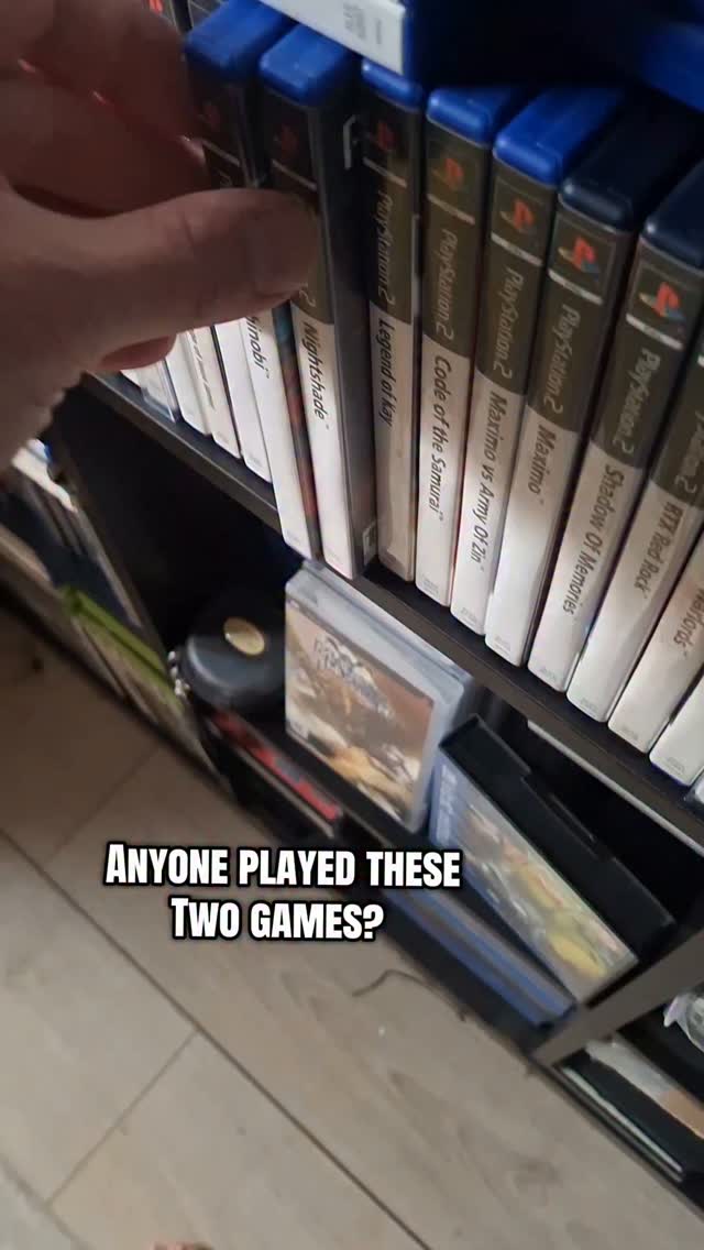 Shinobi on PS2! Anyone ever played these? Last year I finished the first one, which was very tough. Final boss fight took me hours.

The games play a bit peculiar, and demand a high skill level later on. The first game was one of the first games my oldest son really loved playing, so it's therefore also a bit more special to me now.

#videogames #ps2 #retrogaming #shinobi