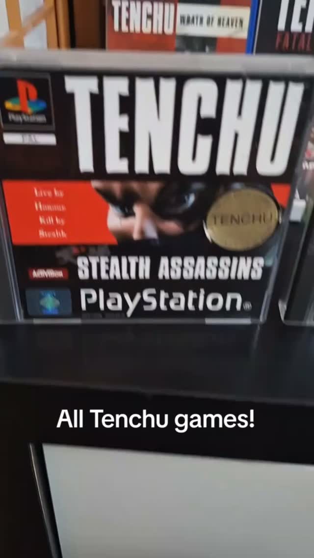 All Tenchu games. Love this series, especially the first three!

#tenchu #retrogaming #playstation