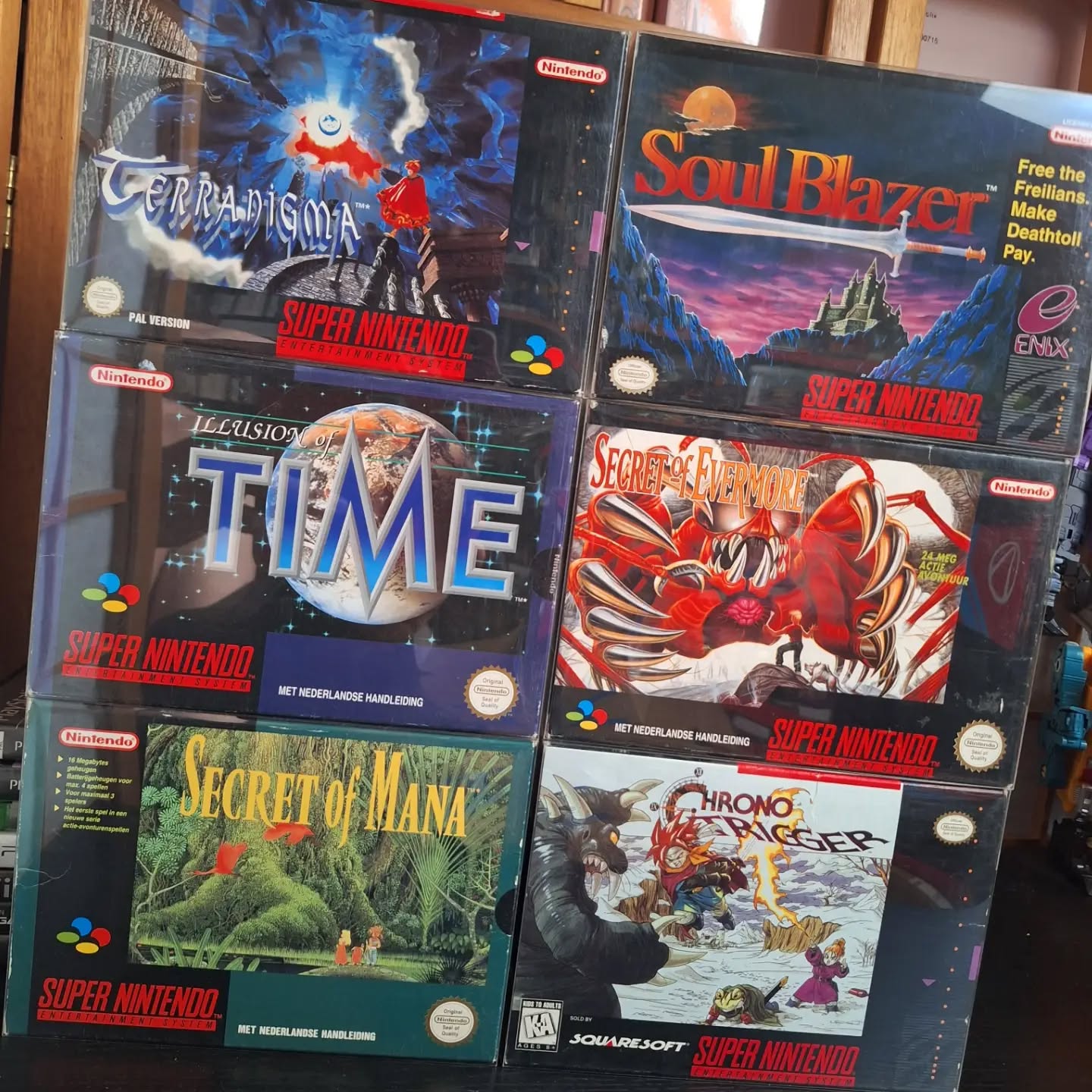 I feel spoiled that I grew up playing these absolute banger RPGs. Still go back to these games every once in a while, and I will never ever grow tired of them.

What's your favourite rpg on the snes?

#rpg #snes #retrogaming