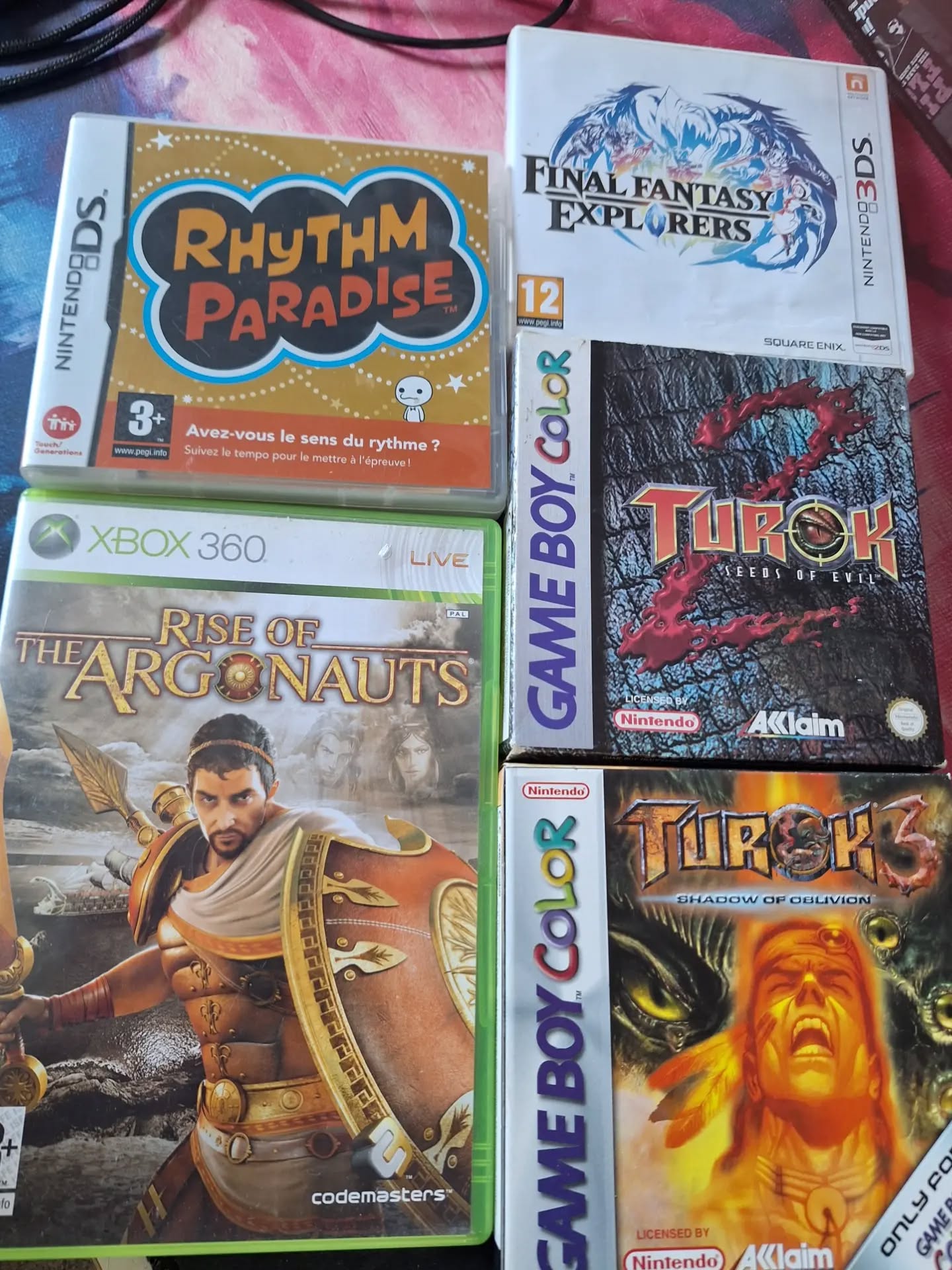 Got me a sweet deal on these games! Those Turok GB games are hidden gems in my opinion. Enjoying those a lot.

#retrogaming #videogames #gameboy